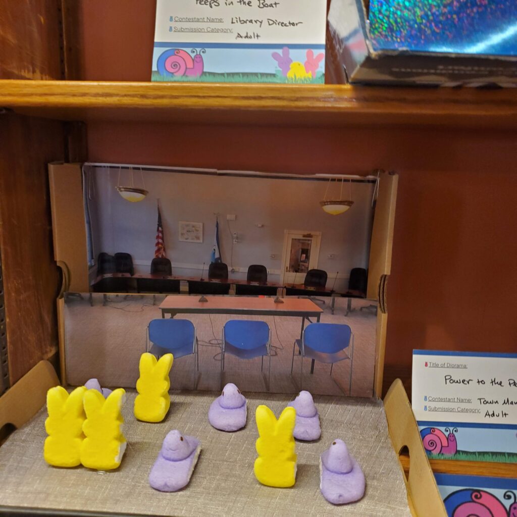 "Power to the Peeps" - Stephen C. (Town Dept.)