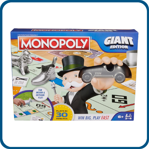 Giant monopoly board game