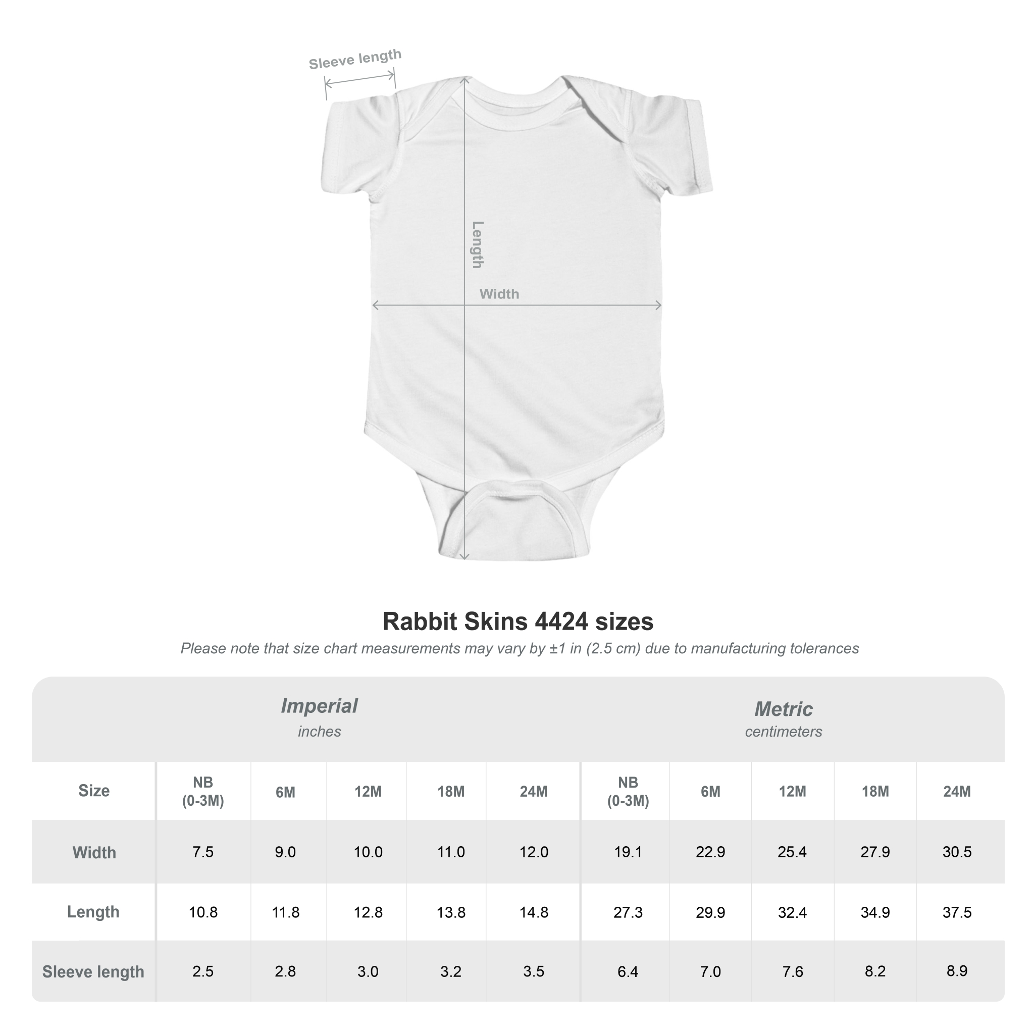 Infant Fine Jersey Bodysuit - Image 2